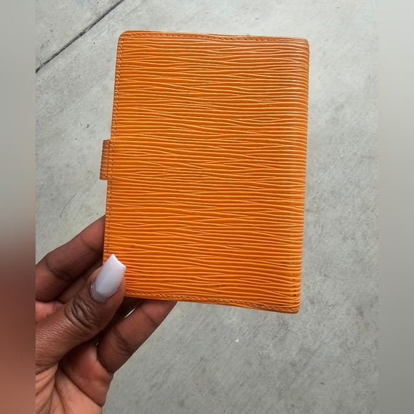 LOUIS VUITTON ORANGE EPI AGENDA PM - Picture 5 of 6